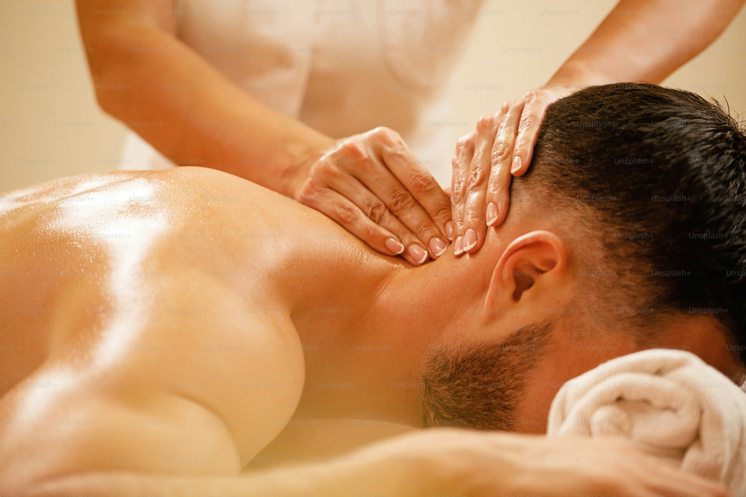 Focused neck massage